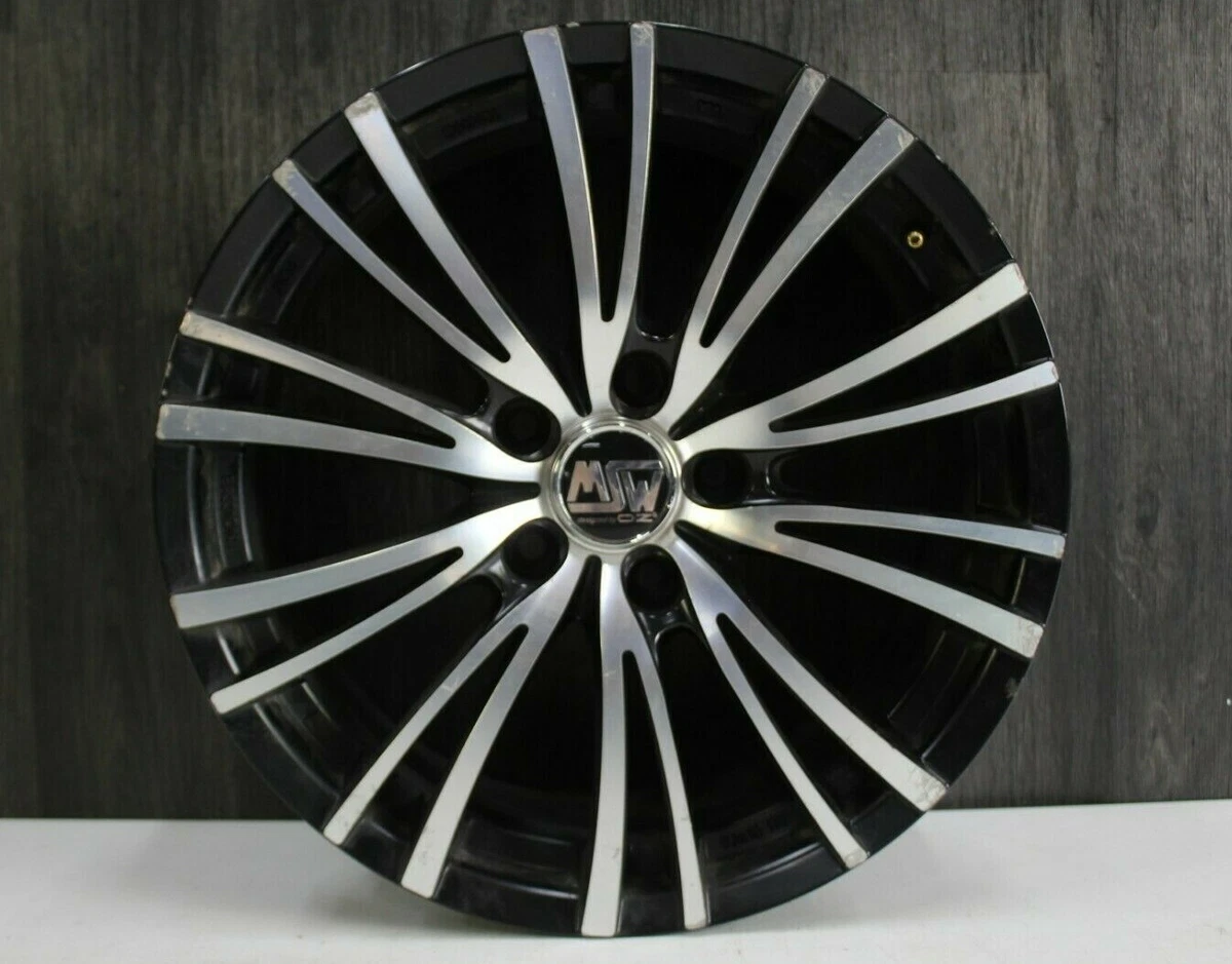1x 18 Zoll OZ MSW 20 ALUFELGE + BMW 5x120 + 8x18 ET40 + schwarz 