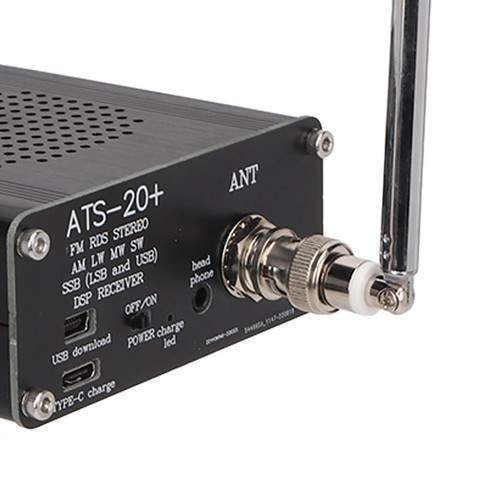 `Digital Radio Receiver FM Stereo AM,LW,SW,SSB with antenna, Black Usb Type C - Picture 11 of 15