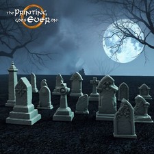 Gravestone Tombstone Graveyard Cemetary Building Scenery Miniature x16 D D DnD