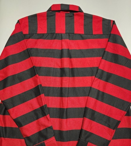 DIXXON Mens XL Flannel The Cobain Nirvana Red Black Button Front Shirt - Picture 20 of 24