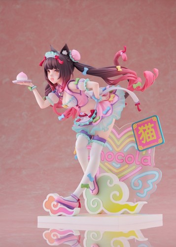 Claynel Nekopara Chocola Dreamy Linda China Ver. Figura escala 1/7 - Imagen 2 de 11