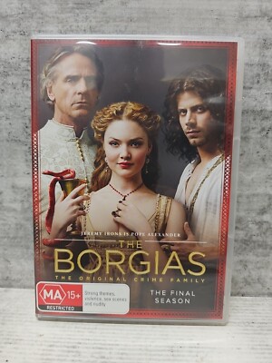 The Borgias : Season 3 DVD - Final Season (PAL, 2013) 