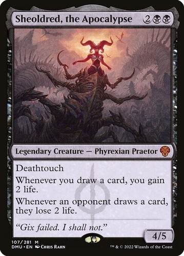 Sheoldred The Apocalypse Texture Japan Edition Foil SHOWCASE