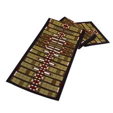 Louis Sullivan Prairie Style Skylight Woven Tapestry Table Runner