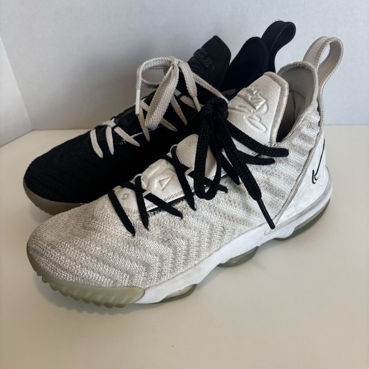 Size Nike LeBron 16 Equality Black White for sale online