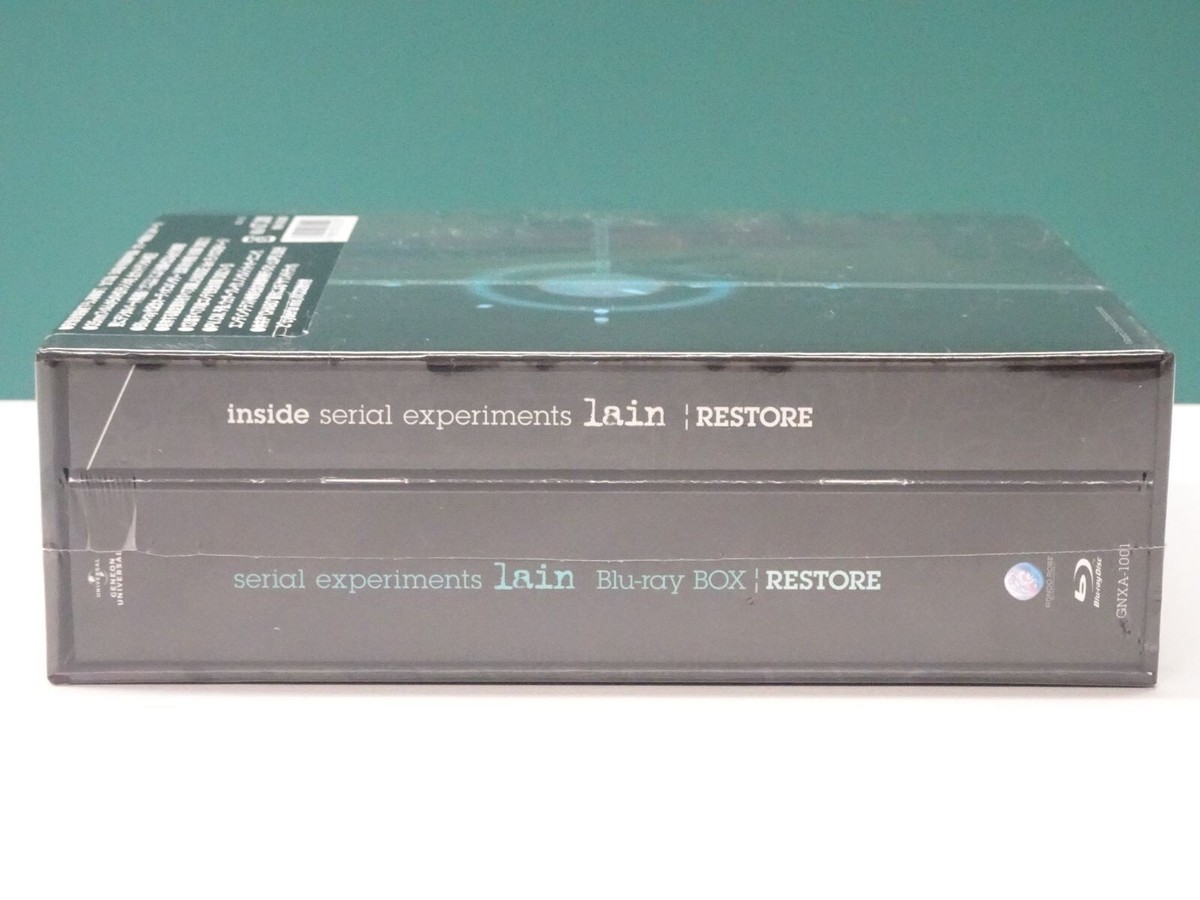 Serial Experiments lain Blu-ray BOX RESTORE 1st Limited Edition CD
