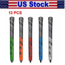 13 PCS Golf Grips PLUS 4 Golf Grips Standard Size Midsize Multiple Colors NEW