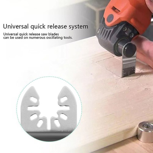 4-31Tlg.Sägeblatt Zubehör Set Multifunktionswerkzeug Fein Bosch Multitool Makita - Bild 24 von 55