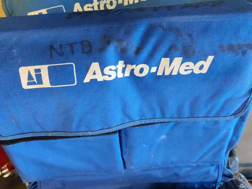 Astro-Med DASH 8 ISO Portable 8-Channel Thermal Chart Recorder SONGS Surplus - Picture 6 of 7