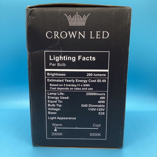 LED Vintage Light Bulbs - 5W Energy-saving Edison-style Bulbs (200 Lumens - Picture 3 of 5