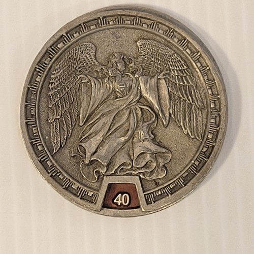 Reaper ProCounter Talisman MTG Metal Angel Spinning Gold Life Counter 1998