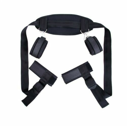 Neu SM Bondage Set BDSM Fesselset Sexspielzeug Extrem Betten Handschellen Band - Bild 4 von 5