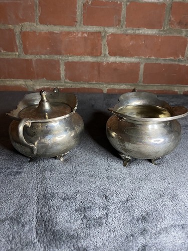 Sanborns Mexico Sterling Silver 925 Storage Cup Set Pair (Cream And Sugar?) 470g - Bild 3 von 13