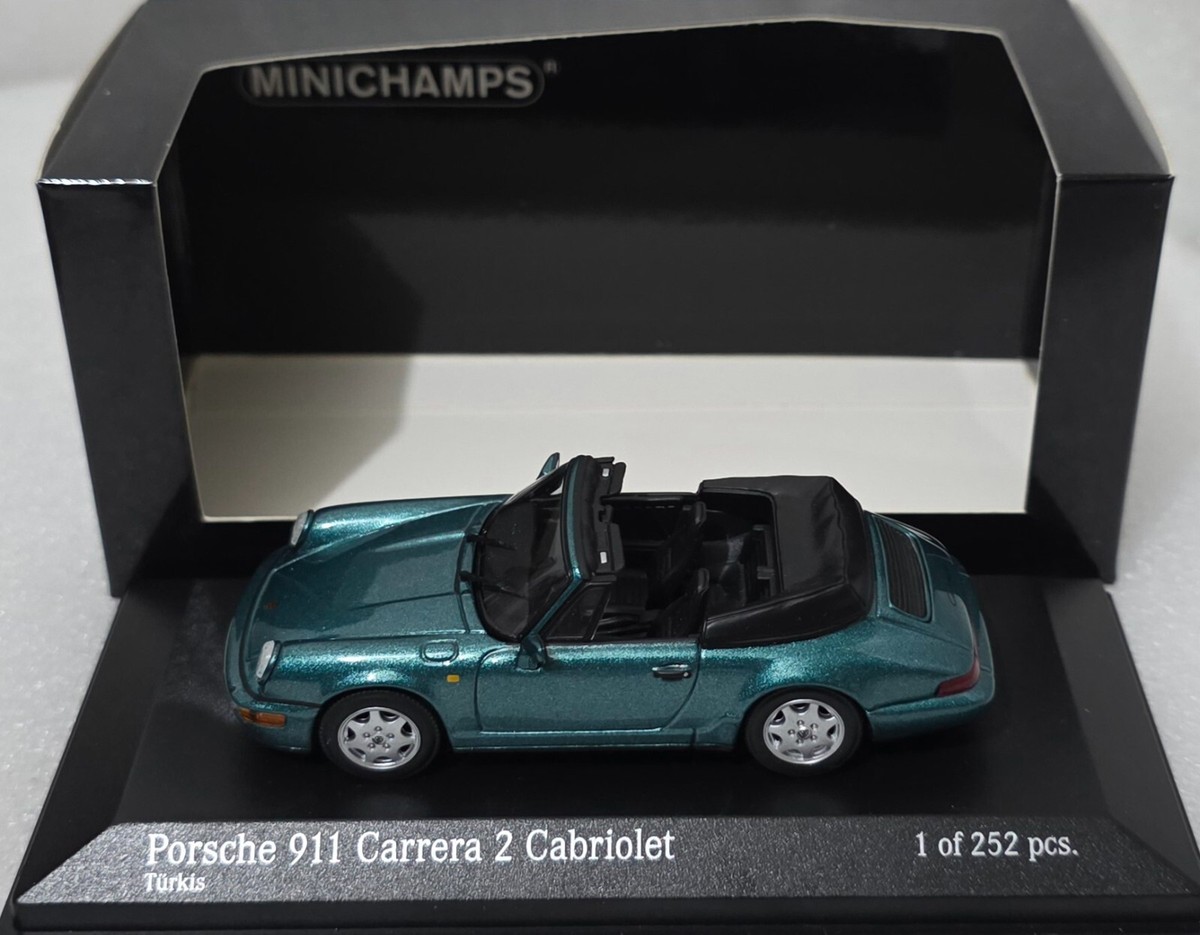 ミニカー Porsche 964 Carrera 2 Cabriolet 1/43 ミニチャンプス 1/43 ポルシェ 911 (964) カレラ 2 タルガ 1991