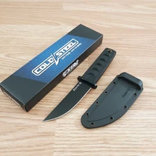 Cold Steel Kyoto II Fixed Knife 3.38" 8Cr13MoV Steel Blade Black Kray-Ex Handle