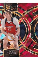 2024 Select WNBA Emily Engstler Red Ice Prizm Premier #173 Mystics PWE