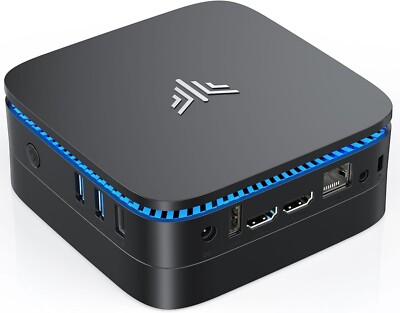 NiPoGi Mini PC 2023 N95 16GB 256GB SSD Win11 Pro 4K HDMI WiFi BT Quiet Compact