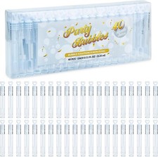 Wedding Bubbles Heart Tubes Party Table Decorations Party Bag Fillers 40 pcs