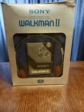 Sony Walkman WM-II .  In Box   Comes with everything like it was new