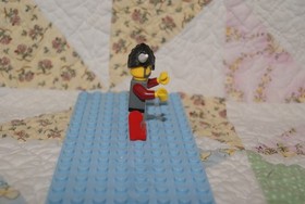 Lego  Vikings Viking Red Chess Bishop  vik032   Minifigure Minifig  B2