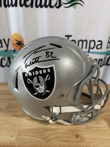 Jason Witten Signed Helmet Full Size Replica Oakland Raiders Beckett COA
