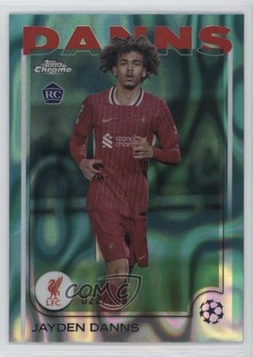 2024 Topps Chrome UEFA Club Competitions 22/199 Jayden Danns #193 Rookie RC 0z8s