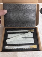 23 Pack Thin Soapstone Holder with 1/16in White Marking Sticks for Welding