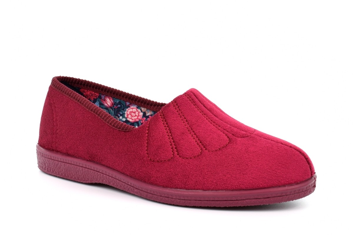 SAOLA Pantofole da donna larghe ciabatte larghe ciabatte da donna moquette gomma sol