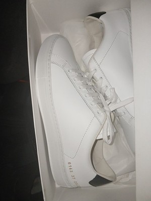  Common Projects Original Achilles Low - White/Black - Size 37 (EU)