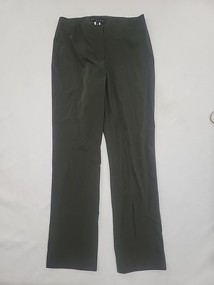 Shin Choi Womens Dark Green Polyester Pants Size 8 