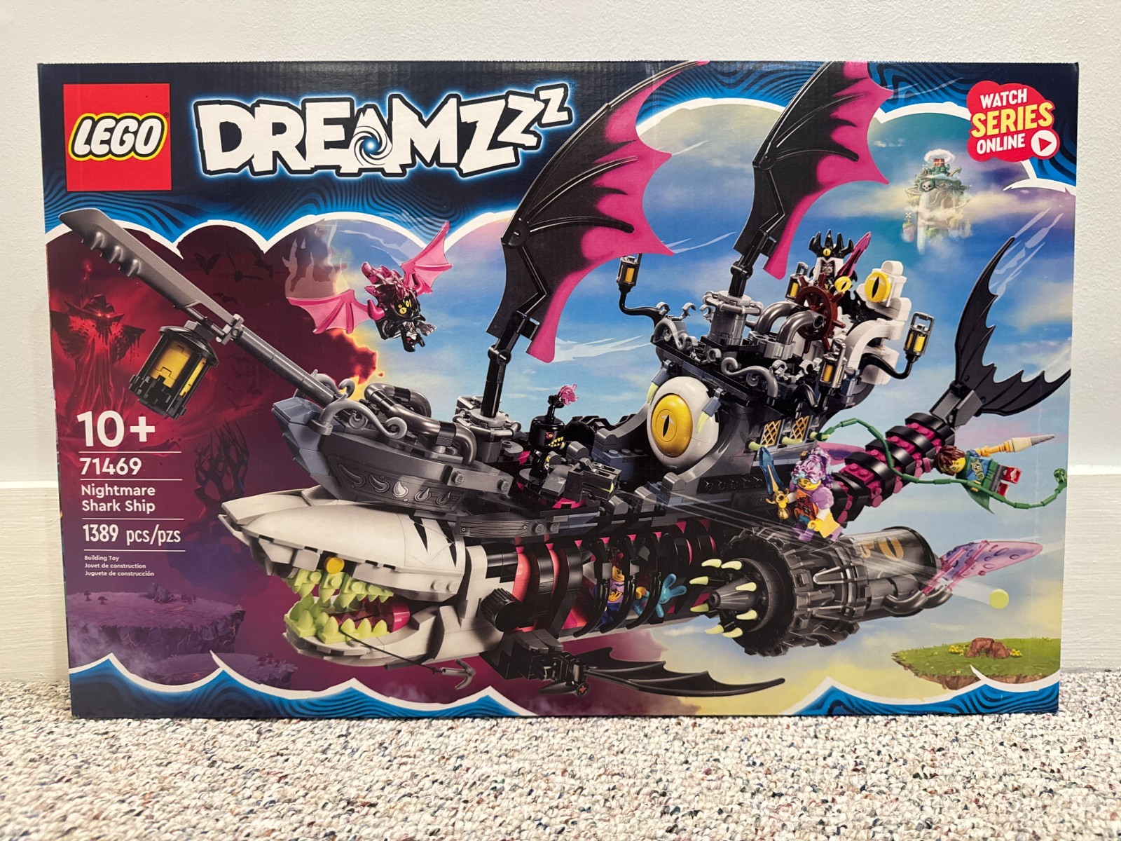 LEGO 71469 DREAMZzz Nightmare Shark Ship NEW SEALED RETIRED