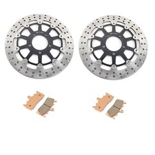Rund Bremsscheiben Beläge vorne für Suzuki GSX-R 750 96-99 GSXR1000 K1 K2 01 02