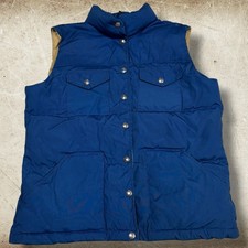 Vintage The North Face Goose Down Puffer Vest Women s Size M Blue 80s USA Made