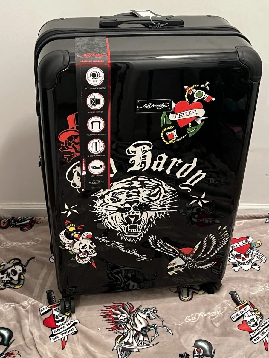 Ed Hardy Unisex Adult Travel Luggage for sale | eBay