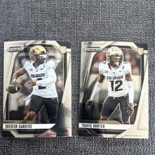 Panini Prizm Draft Picks 2025 Shedeur Sanders Travis Hunter Rookie Football