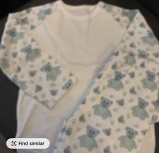 Kids Bear Pyjamas 2x3-4 2x4-5 2x5-6 2x7-8