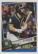 2019 Topps Big League Blue Nick Martini #281 1u6