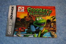 Nintendo Game Boy Advance Instruction Book Frogger’s Adventures Temple of Frog