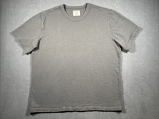 Buck Mason Field Spec 100% Cotton Heavy Tee Short Sleeve T Shirt Gray Mens XXL