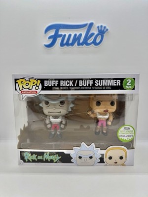 Funko Pop Buff Rick Buff Summer 2 Pack Spring Convention 2017