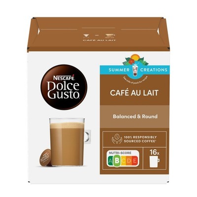 NESCAFÉ Dolce Gusto Café au Lait 1er Pack (1 x 16 Kapseln) Kaffeekapseln