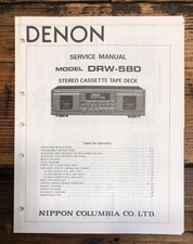 Denon DRW-580 Cassette