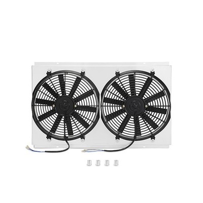 Mishimoto Aluminum Fan Shroud Fits Chevrolet Chevelle 1968-1972 Silver