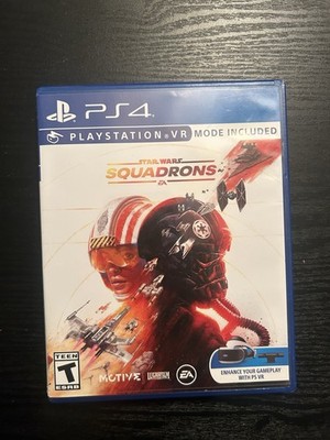 Star Wars Squadrons (Sony PlayStation 4, 2020) PS4 CIB Complete w/Manual Tested