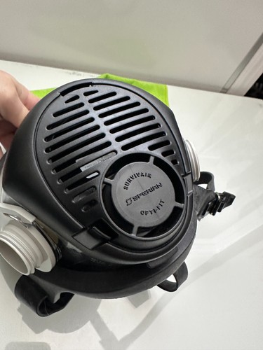 Máscara respiratoria facial completa SURVIVAIR Sperian 7620 talla M 40 mm Opti Fit - Imagen 5 de 6