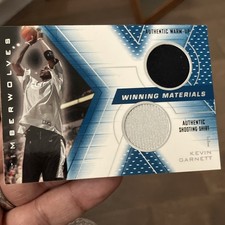 Kevin Garnett #KG Prices | 2002 Spx Winning Materials | Basketball 