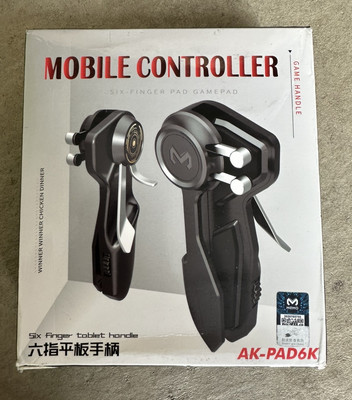 Claw Mobile Tablet iPad PUBG Game Controller 4 Trigger 6 Finger CoD Mobile Apex