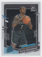 2023-24 Donruss Optic Rated Rookie Dariq Whitehead Rookie Brooklyn Nets #230