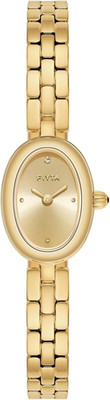 Women'S Watch - Elegant Gold Small Oval Vintage Watch with Sapphire Crystal; Rub