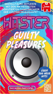 Hitster Jumbo Spiele Guilty Pleasures - EIN Party- Und Kartenspiel Für Erwachsen